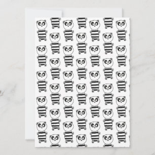 Panda Kids Invitation