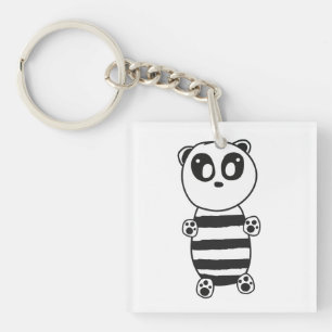 Panda Kids Key Ring