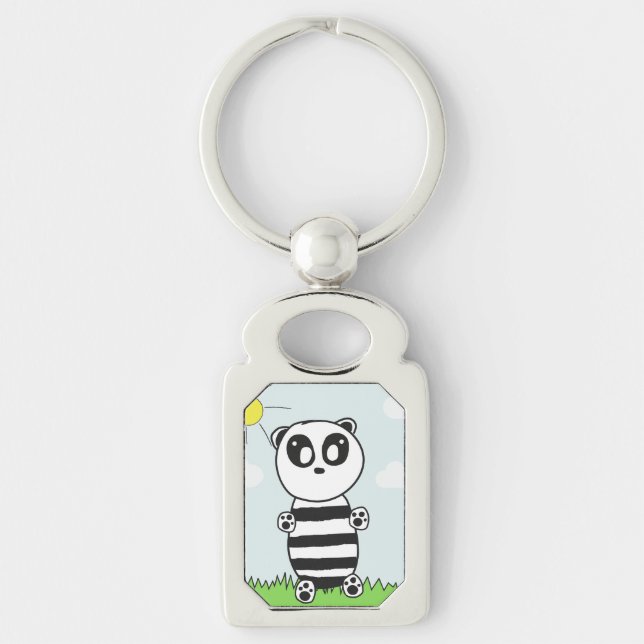 Panda Kids   Key Ring (Front)