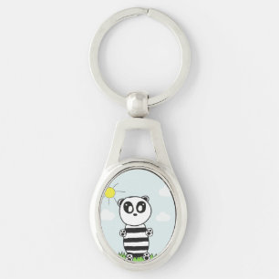 Panda Kids   Key Ring