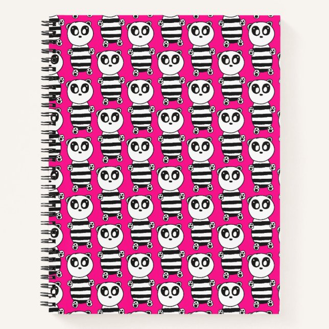 Panda Kids  Notebook (Front)