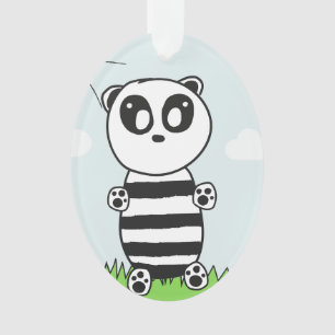 Panda Kids   Ornament