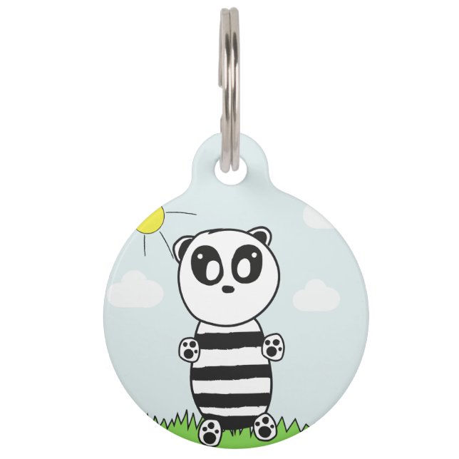 Panda Kids   Pet Tag (Front)