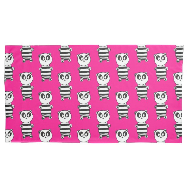 Panda Kids  Pillowcase (Front)
