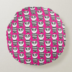Panda Kids  Round Cushion