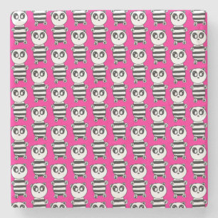 Panda Kids Stone Coaster
