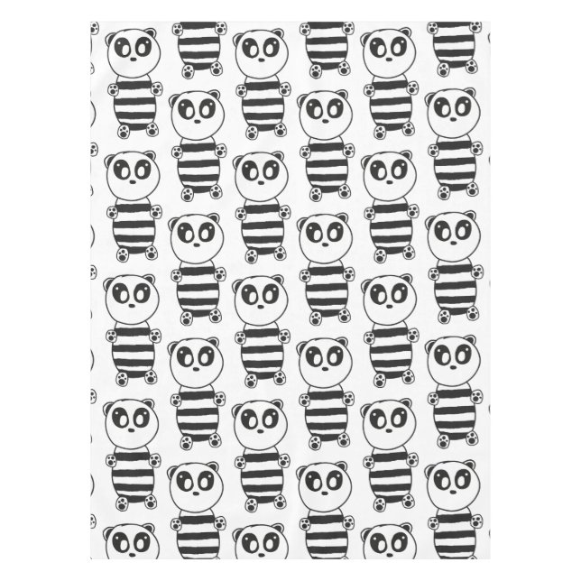 Panda Kids Tablecloth (Front)