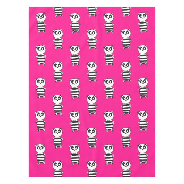 Panda Kids  Tablecloth (Front)