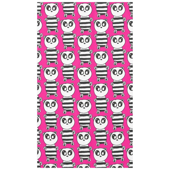 Panda Kids  Tablecloth (Front)