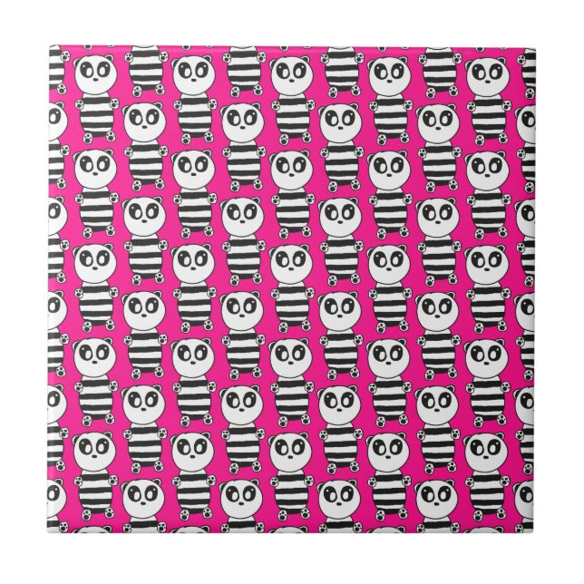 Panda Kids  Tile (Front)