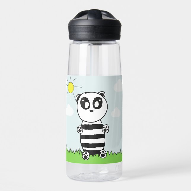 Panda Kids   Water Bottle (Front)