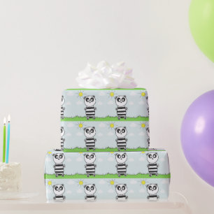 Panda Kids  Wrapping Paper