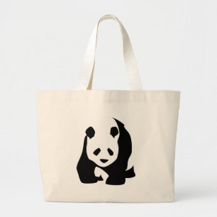 Panda Large Tote Bag