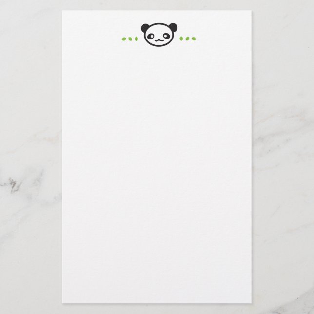 Panda Leaf Stationery (Front)