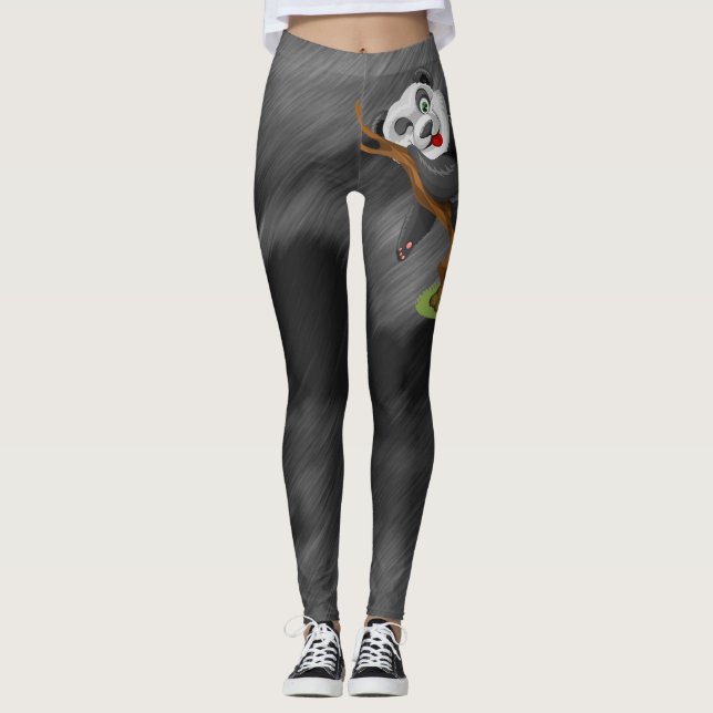 Panda Leggings (Front)