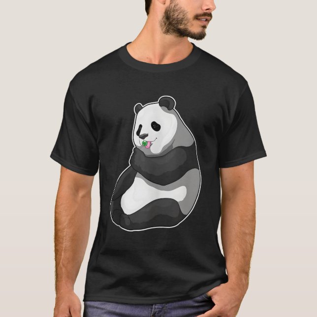 Panda Lollipop T-Shirt (Front)