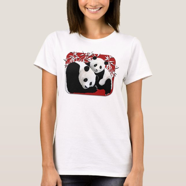 panda love T-Shirt (Front)