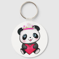 Panda Lover Fan Gift Valentine's Day Heart Present