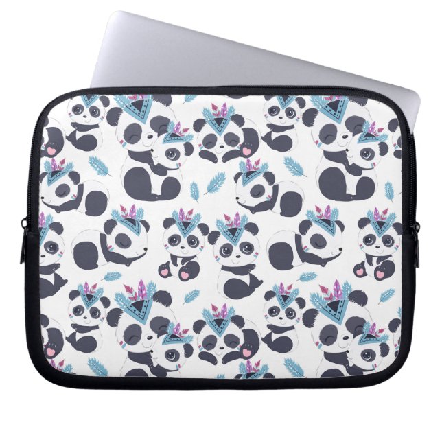 Panda Lover | It Is Like The Panda Laptop Sleeve (Front)