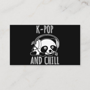 Panda Lover   Keep Calm And Love Panda Business Card