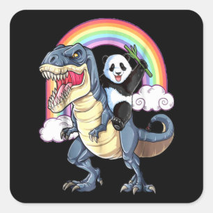 Panda Lover   Keep Calm And Love Panda Square Sticker