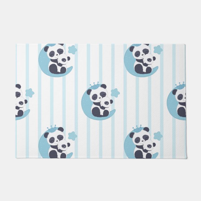 Panda Lover | Life Is Better With A Panda Doormat (Front)