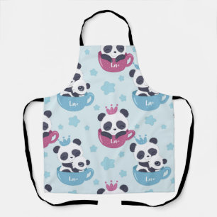 Panda Lover The Panda Is A Nasty Animal Apron