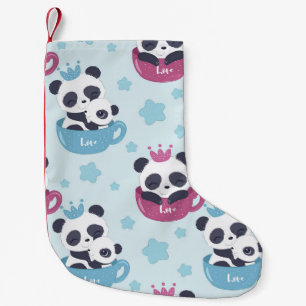 Panda Lover   The Panda Is A Nasty Animal Small Christmas Stocking