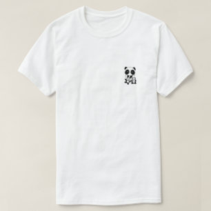 Panda Lovers Cute Kawaii Baby Pandas In Pocket T-Shirt