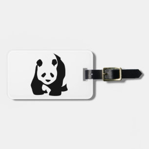 Panda Luggage Tag
