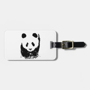 Panda Luggage Tag