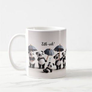 Panda Magic: A Mug Full of Cuteness Coffee Mug