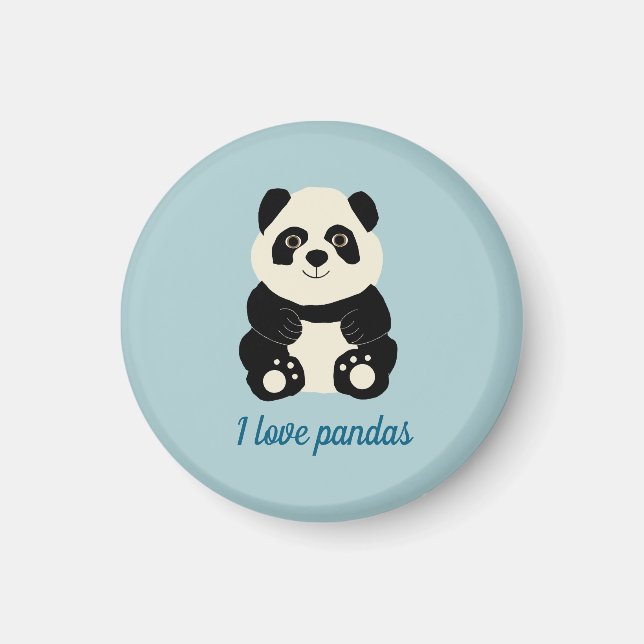 Panda Magnet (Front)