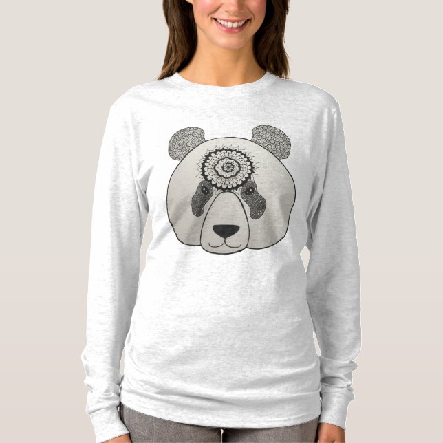 Panda Mandala Tee (Front)