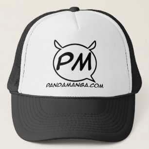 Panda Manga Trucker Hat