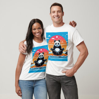 Panda Meditation Unisex T-Shirt