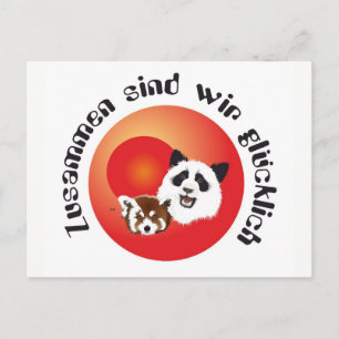 Panda Meeting postcard