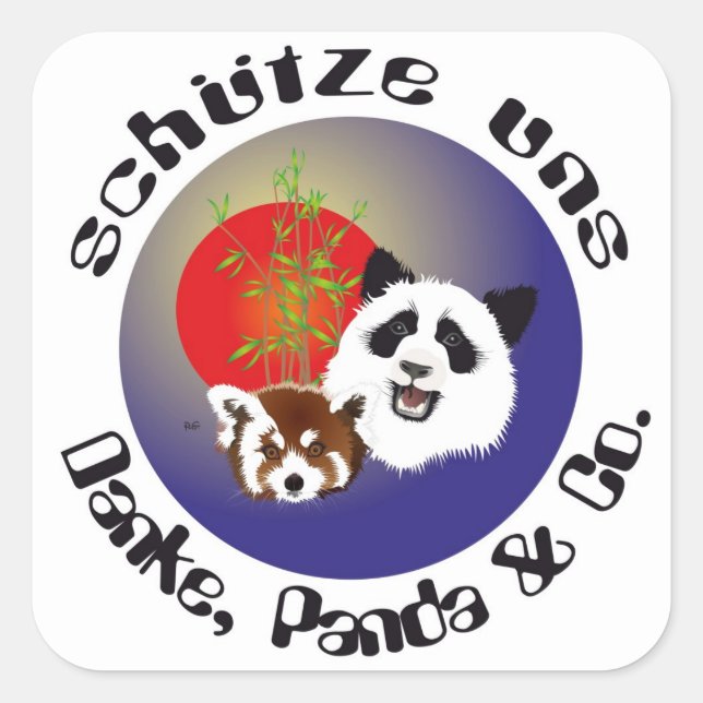 Panda Meeting stickers (Front)