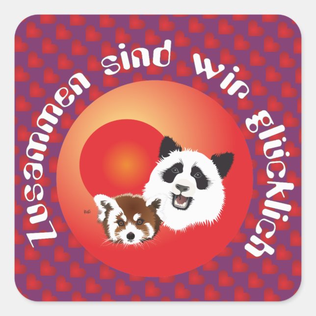 Panda Meeting stickers (Front)
