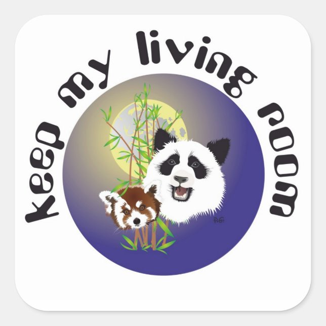 Panda Meeting stickers (Front)