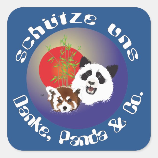 Panda Meeting stickers (Front)