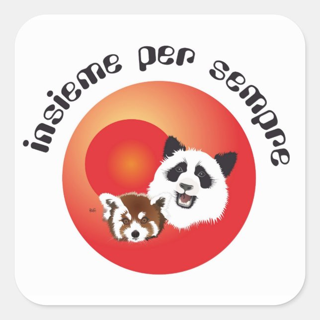 Panda Meeting stickers (Front)