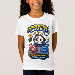 Panda Meme Funny Cute Panda Humour Design T-Shirt
