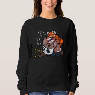 Panda Men Women Kid Panda Lover Panda Koala Slot Sweatshirt