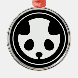 Panda mon metal tree decoration