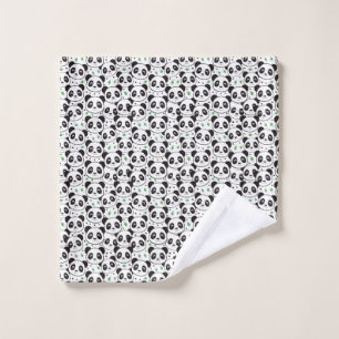 "Panda-monium Parade" Wash Cloth