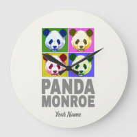 Panda Monroe Bear Pop Art Portrait