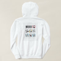 Panda Mood Faces Hoodie