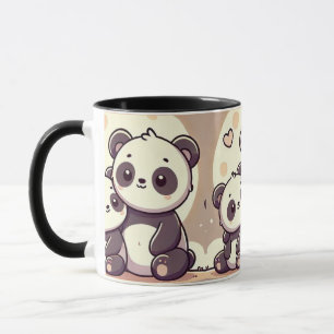 Panda Moonlight Love Mug