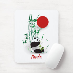 Panda mouse pad